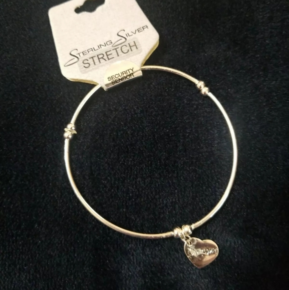 Sterling Silver Noodle Stacking Bracelet